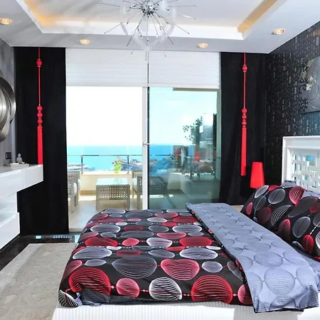 Apartmán Nice Home With Shared Pools Near Beach And City Center In Alanya Toslak