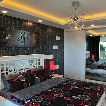 Apartmán Nice Home With Shared Pools Near Beach And City Center In Alanya Toslak